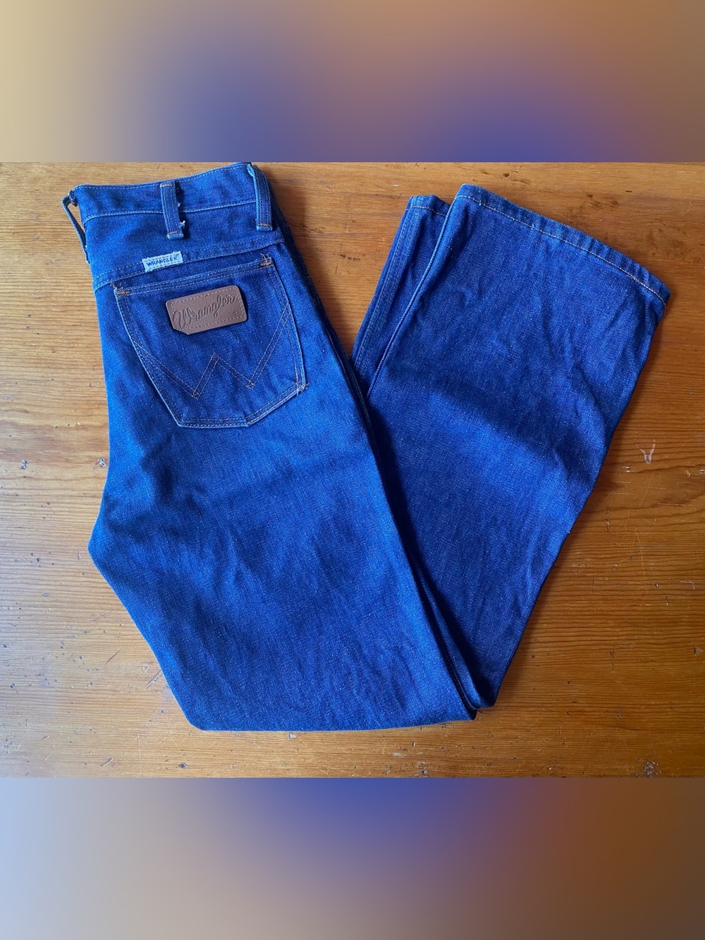 Vintage Wrangler Student Classic Straight-Leg Jeans 28x28